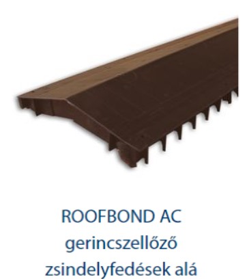 ROOFBOND AC gerincszellőző zsindelyfedések alá