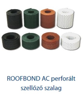 ROOFBOND AC perforált szellőző szalag