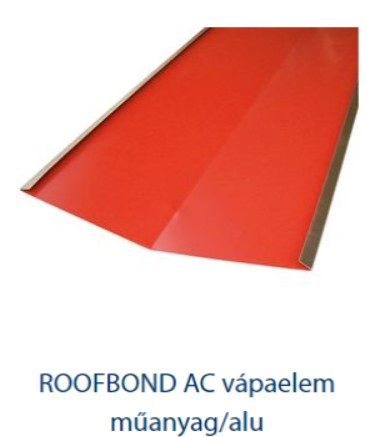 ROOFBOND AC vápaelem műanyag/alu