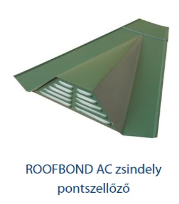 ROOFBOND AC zsindely pontszellőző